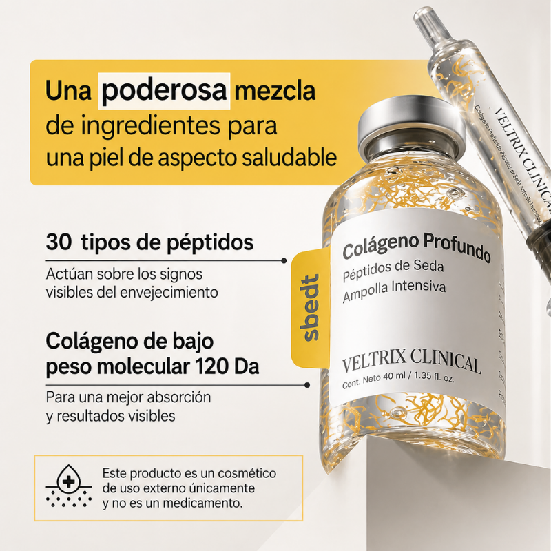 Veltrix™ Sérum Facial Intensivo Antiarrugas
